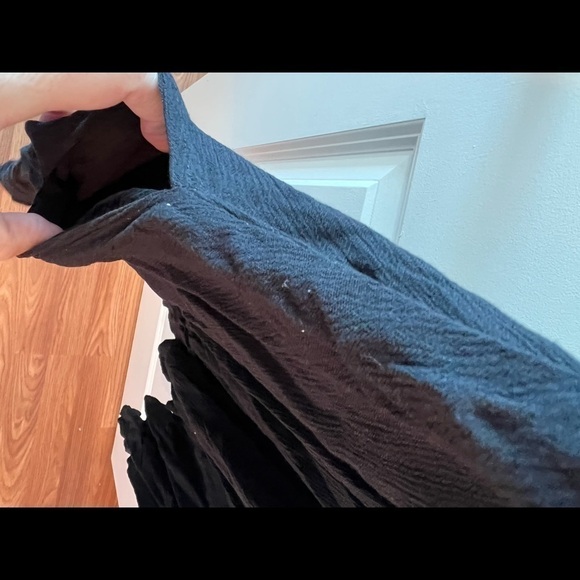 Elan Cover-Up Slip Sleeveless Scoop Neck Mini Dress Black Size L - Picture 7 of 15